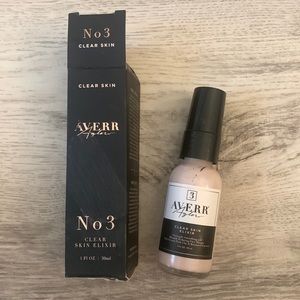 Averr Aglow 3 Clear Skin Elixir 1FL OZ used 1x FRESH